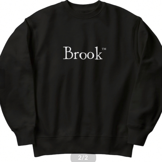 brook logo sweat Black M | www.fleettracktz.com