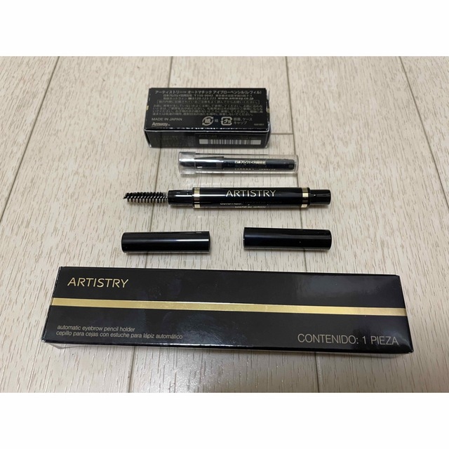 Amway  新品　未開封　アイブローホルダー　レフィル（トープ）セット★