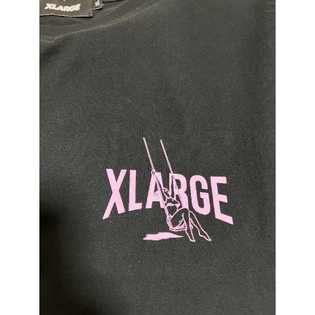 XLARGE(エクストララージ)の美品✨XLARGE エクストララージ XL ブラック 半袖 バックプリント メンズのトップス(Tシャツ/カットソー(半袖/袖なし))の商品写真