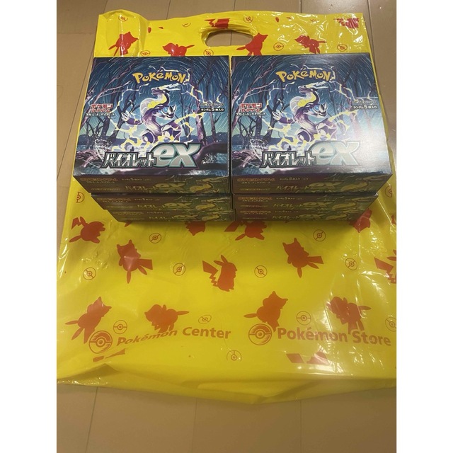 イチオリーズ ポケモンカード バイオレットex 3box シュリンクなし