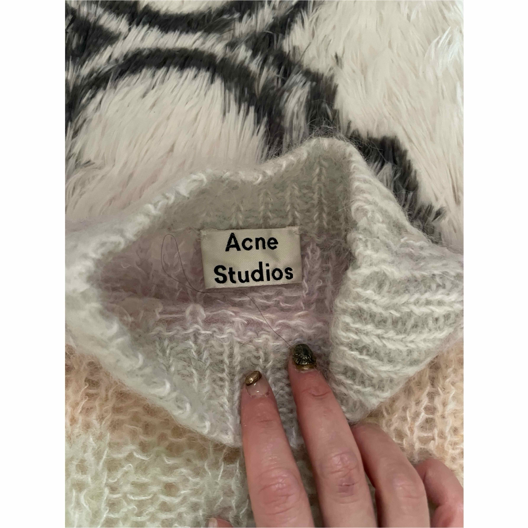 Acne Studios(アクネストゥディオズ)のACNE マルチカラー オープン ウィーブ セーター レディースのトップス(ニット/セーター)の商品写真