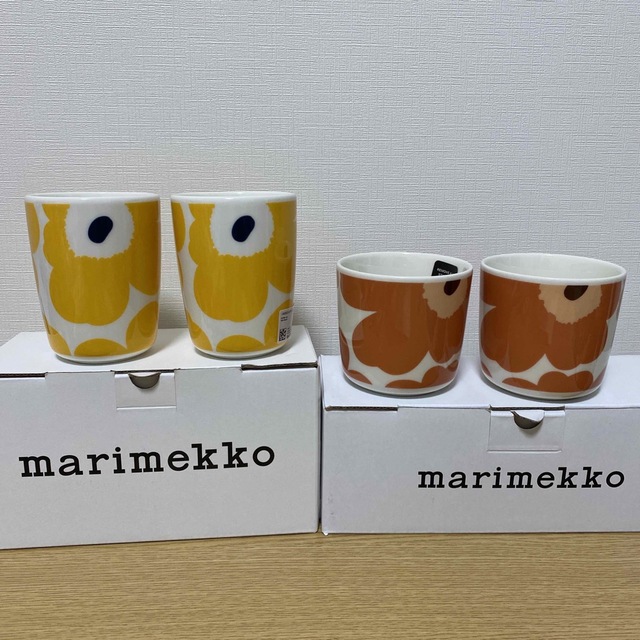 キッチン/食器新品　マリメッコ Unikko コーヒー　ウニッコ 食器 2個セット