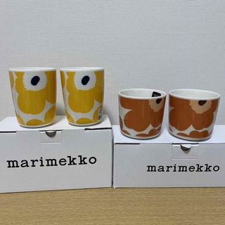 マリメッコ(marimekko)の新品　マリメッコ Unikko コーヒー　ウニッコ 食器 2個セット(食器)