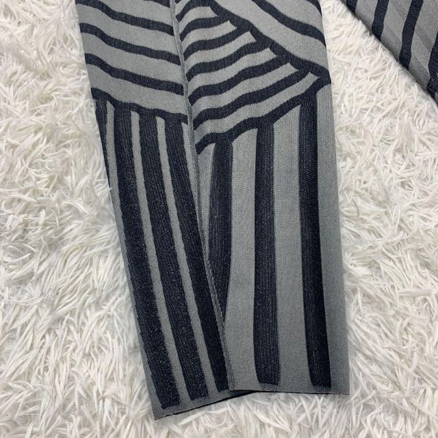 PLEATS PLEASE ランダム ストライプ コクーン パンツ A.poc-
