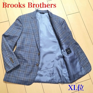 ブルックスブラザース(Brooks Brothers)の新品同様★ブルックスブラザーズ テーラードジャケット 春秋 XL位 A510(テーラードジャケット)