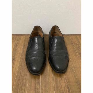 サルヴァトーレフェラガモ(Salvatore Ferragamo)のフェラガモ  ferragamo 革靴　エラスティックシューズ　ドレス　黒(ドレス/ビジネス)