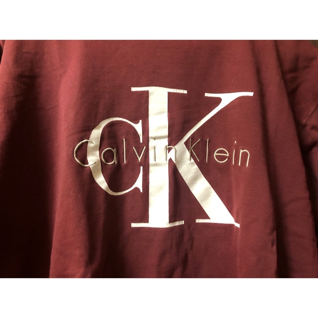 Calvin Klein(カルバンクライン)の90s 【Calvin Klein jeans 】ロゴ 刺繍 ステッチトレーナー メンズのトップス(スウェット)の商品写真