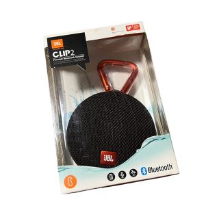 フリップ(Flip)のJBL CLIP2 Bluetooth ポータブル スピーカー 新品 黒(スピーカー)