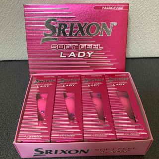 スリクソン(Srixon)のスリクソン ゴルフボール SOFT FEEL LADY4 2018年モデル(その他)