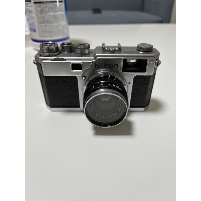 Nikon S2+NIKKOR-H 1:2 f=5cm 現状品 レザーケース付