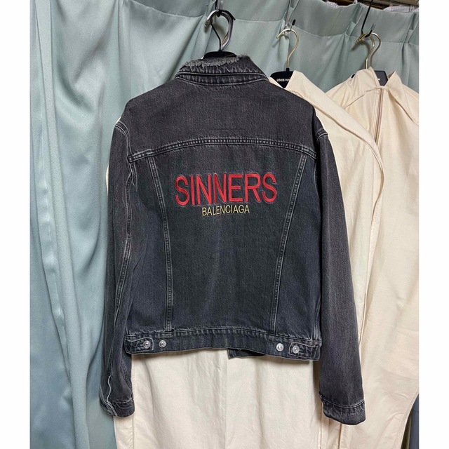 BALENCIAGA デニムジャケット SINNERS 46 バレンシアガ