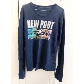 ティーエムティー(TMT)のTMT ティーエムティー ロンT プリント長袖Tシャツ NEW PORT(Tシャツ/カットソー(七分/長袖))