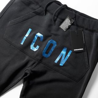 新品DSQUARED2ディースクエアードICONロゴスウェットジョガーパンツL-