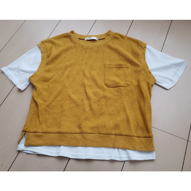 ikka(イッカ)のikka 半袖カットソー 140cm キッズ/ベビー/マタニティのキッズ服男の子用(90cm~)(Tシャツ/カットソー)の商品写真