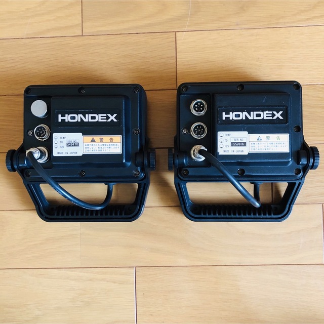 本体2台付き!】HONDEX ホンデックス HE-520 魚群探知機 | myglobaltax.com