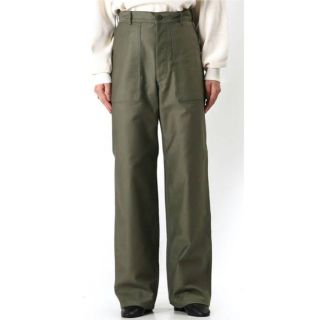 ハイク(HYKE)の即購入OK HYKE BACK SATIN BAKER PANTS(ワークパンツ/カーゴパンツ)