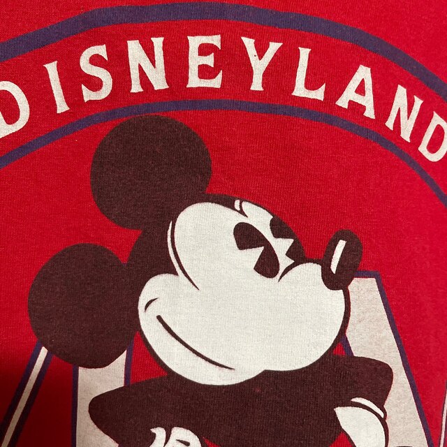 90s  Disney ミッキー Tシャツ MADE IN USA 丸胴 黒