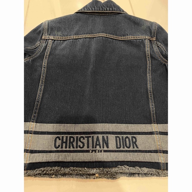 Christian Dior(クリスチャンディオール)のDior EssentialsDENIMCOUTURE ジャケットコットンデニム レディースのジャケット/アウター(Gジャン/デニムジャケット)の商品写真