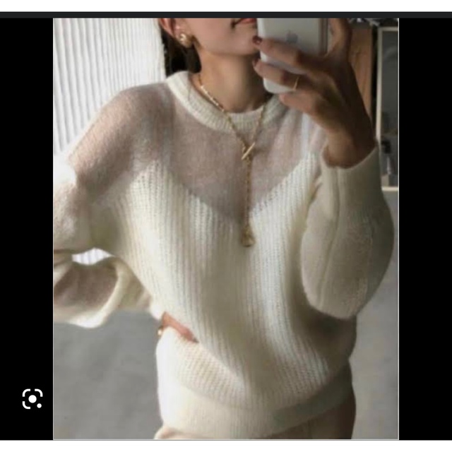 配送日指定可 AMERI BUSTIER PATTERN KNIT SET 田中みな実着用