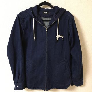 STUSSY - STUSSYのデニムパーカーの通販 by 天然パーマ's shop ...