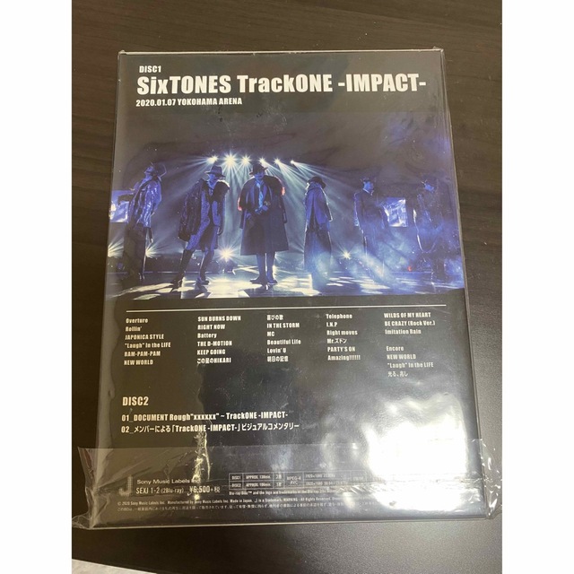 【最終値下げ】SixTONES TrackONE-IMPACT- 初回盤 DVD