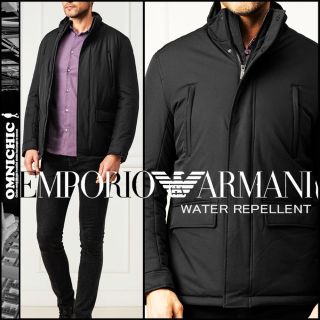 撥水EMPORIO ARMANIエンポリオアルマーニ中綿フィールドジャケット48-