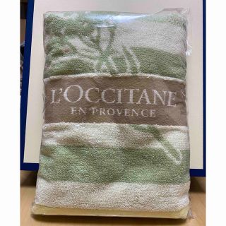 ロクシタン(L'OCCITANE)のロクシタンのノベルティ、バスタオルとなります。(ノベルティグッズ)