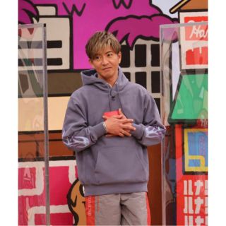 ハイドアンドシーク(HIDE AND SEEK)のキムタク着 Flame Hooded Sweat Shirt 即日発送(パーカー)