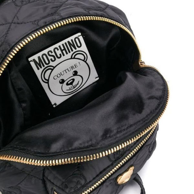 MOSCHINO モスキーノ キルティング バッグパック ミニリュック くま