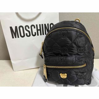 MOSCHINO - MOSCHINO モスキーノ キルティング バッグパック ミニ