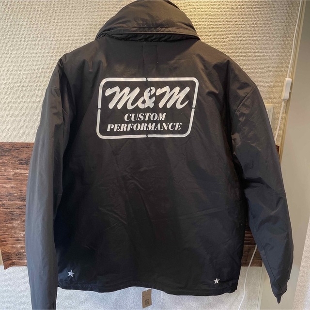 M&M - 新品エムアンドエムキルティングライナー ナイロンシェル