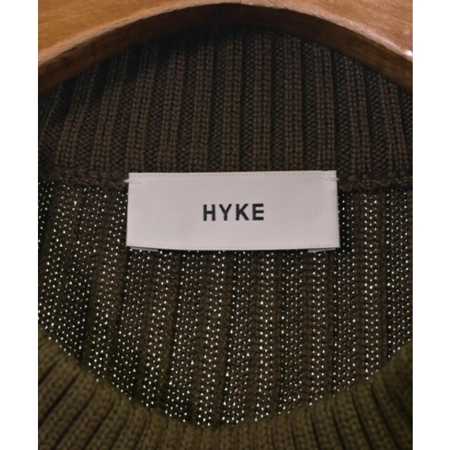 HYKE(ハイク)のHYKE ハイク ベスト F カーキ 【古着】【中古】 レディースのトップス(ベスト/ジレ)の商品写真