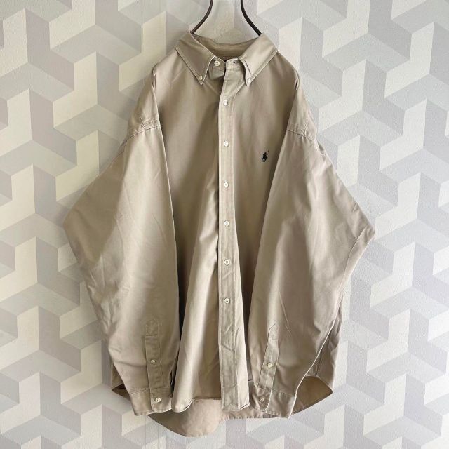 Ralph Lauren - 【90s ラルフローレン】XL 肉厚 生地感最高 ビッグ BD