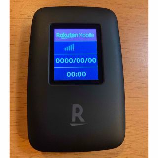 ラクテン(Rakuten)のRakuten WiFi Pocket ブラック R310 箱なし(その他)