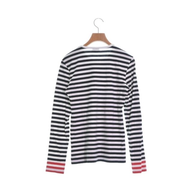 marimekko(マリメッコ)のmarimekko マリメッコ Tシャツ・カットソー S 黒x白(ボーダー) 【古着】【中古】 レディースのトップス(カットソー(半袖/袖なし))の商品写真