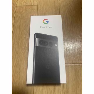 グーグルピクセル(Google Pixel)のGoogle Pixel7 Pro 128GB Obsidian(黒)(スマートフォン本体)