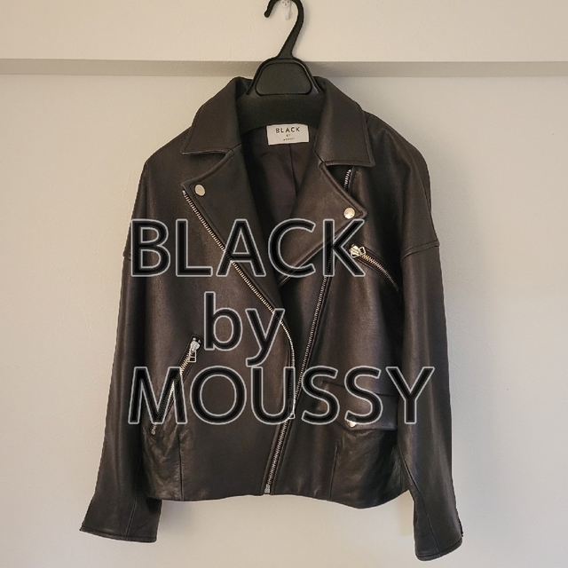 ライダースBLACK by MOUSSY ライダース