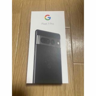 グーグルピクセル(Google Pixel)のGoogle Pixel7 Pro 128GB Obsidian(黒)(スマートフォン本体)