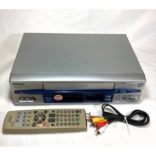 【整備済】AIWA HR-FR80ビデオデッキ VHS アイワ(その他)