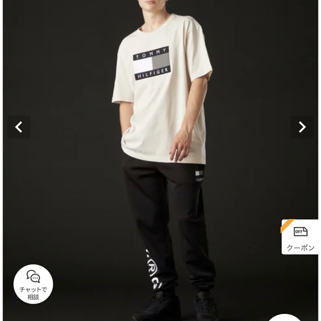 TOMMY HILFIGER(トミーヒルフィガー)のトミーヒルフィガー モノクローム　TOMMY HILFIGER ビッグロゴ レディースのトップス(Tシャツ(半袖/袖なし))の商品写真