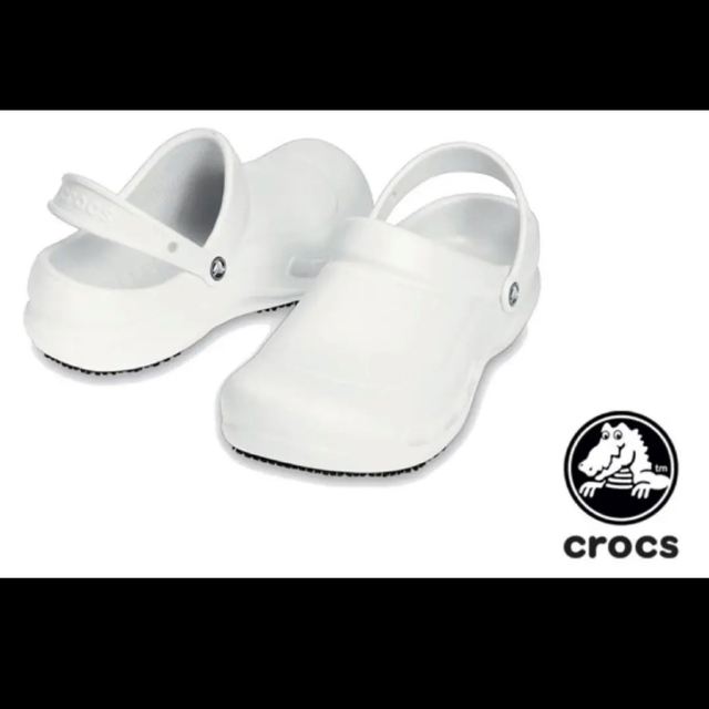 crocs(クロックス)のクロックス 白 サイズ M7(25cm)  メンズの靴/シューズ(サンダル)の商品写真