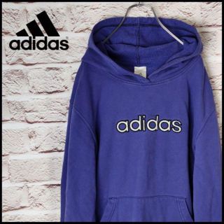 アディダス(adidas)のadidas　パーカー　両ポケット　メンズ　レディース　 ゆるだぼ　アメカジ(パーカー)