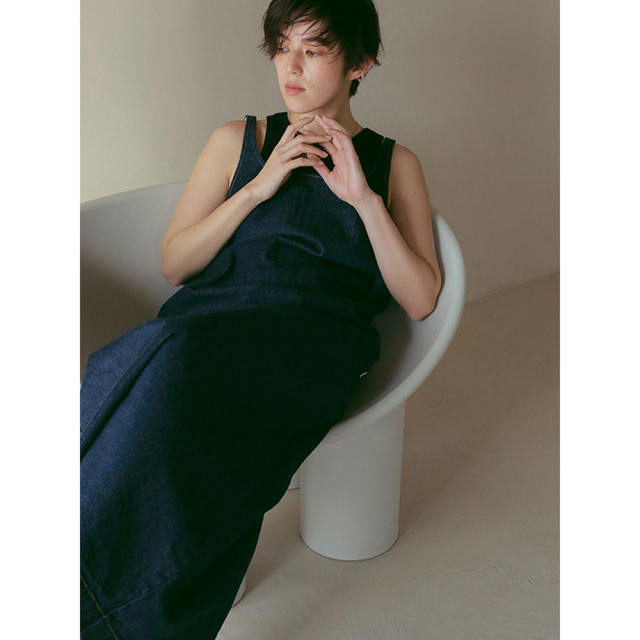 ETRETOKYO ×EDWIN タックワイドデニムパンツ Sサイズ-