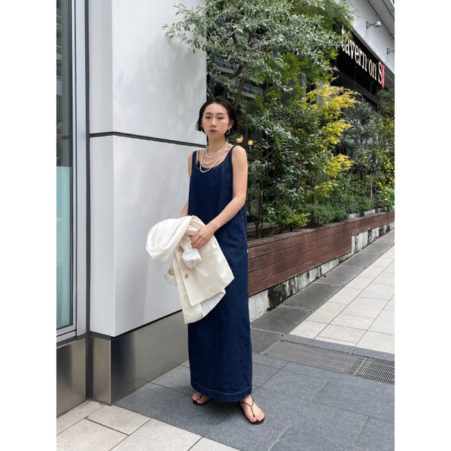 EDWIN×ETRETOKYO コクーンデニムワンピース 【Sサイズ】