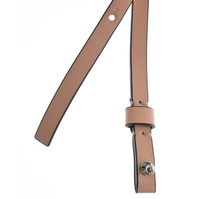 MARNI マルニ ベルト 75 シルバーxピンクベージュ系 | myglobaltax.com