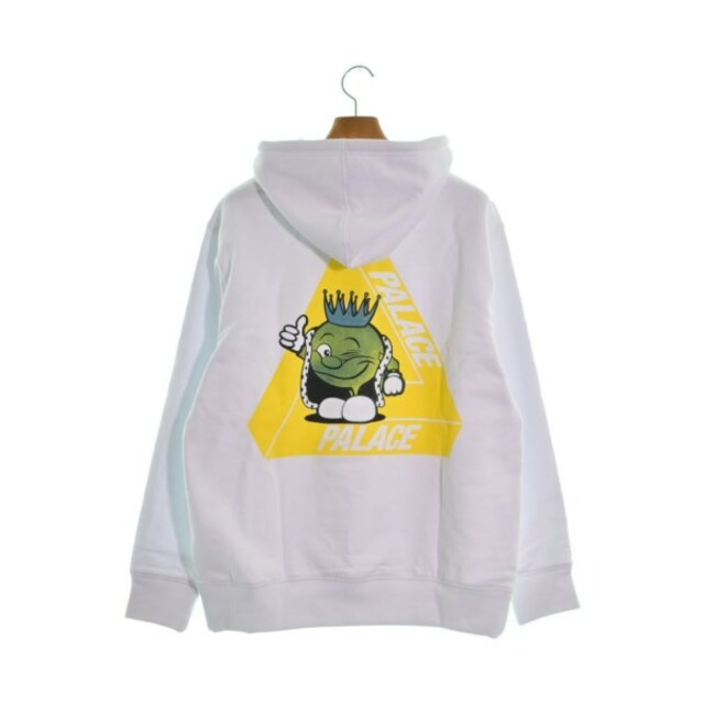 PALACE - PALACE パレス パーカー L 白 【古着】【中古】の通販 by