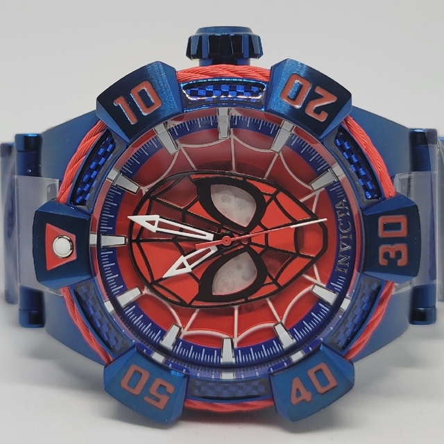 INVICTA(インビクタ)のInvicta 52mm マーベル スパイダーマン / ボルト オートマチック メンズの時計(腕時計(アナログ))の商品写真