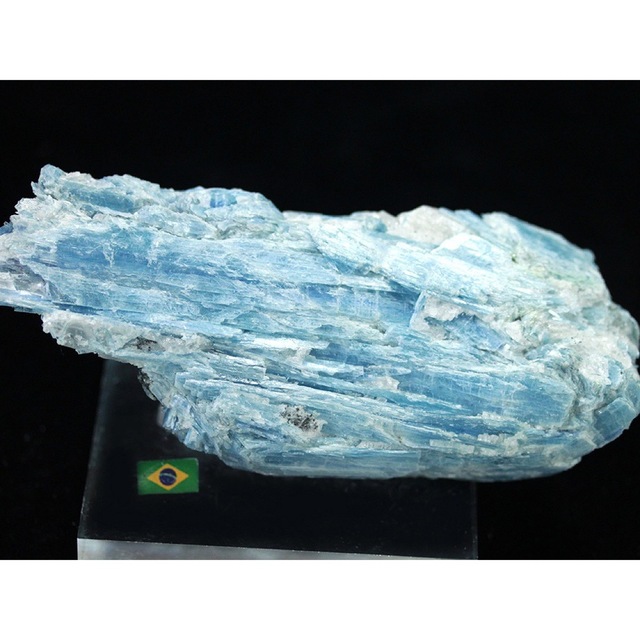 天然原石 パライバカイヤナイト原石 藍晶石/約502g/1個 ブラジル産