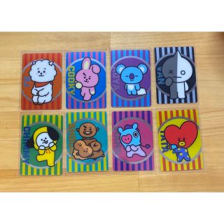 ビーティーイシビル(BT21)のBT21 メタルカードコレクション８枚SET コンプリート☆(アイドルグッズ)