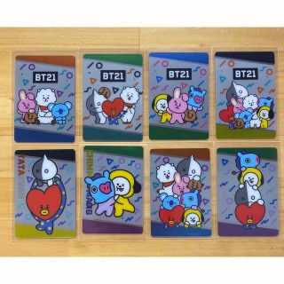 ビーティーイシビル(BT21)のBT21 メタルカードコレクション８枚SET(アイドルグッズ)